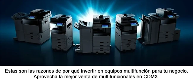 Venta de multifuncionales en CDMX