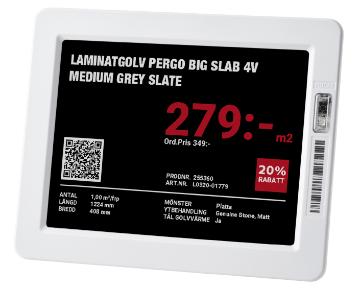 etiquetas electrónicas