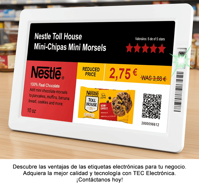 etiqueta electrónica